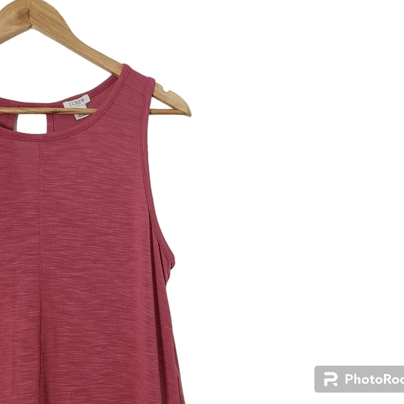 J CREW Drapey Tank Top with Silky Hem Women's Size M - Picture 6 of 15